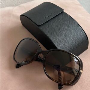 Prada Tortoise Sunglasses with Case